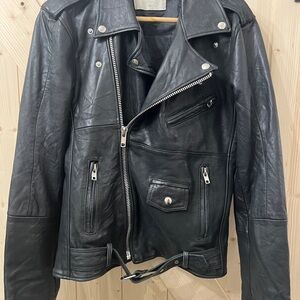 Amour Vert Deadwood Vintage Reclaimed Leather Jacket Size 40/10